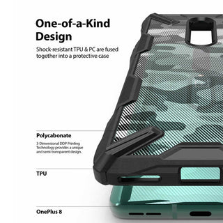 Rugged Armor Shockproof Impact Resistant Protection Case for OnePlus 8 / 8 Pro