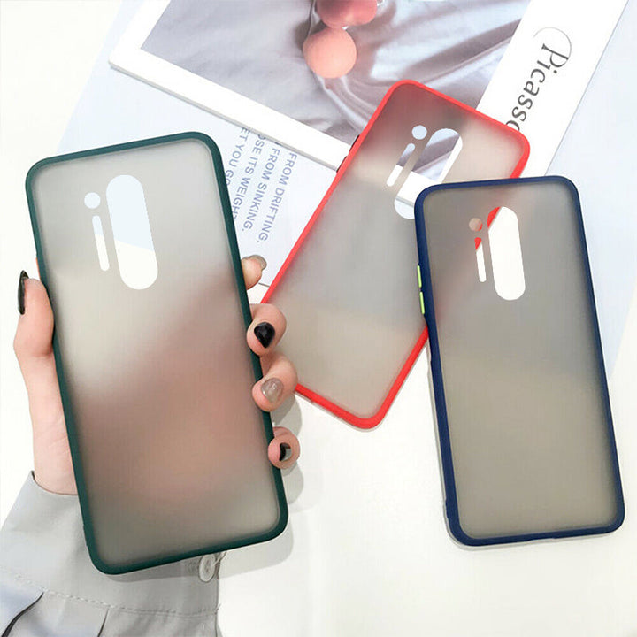 Anti-knock Armor Transparent Matte Case for Oneplus 8 / 8 Pro