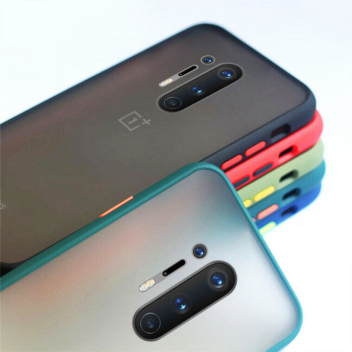 Anti-knock Armor Transparent Matte Case for Oneplus 8 / 8 Pro