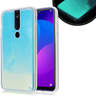 Neon Sand Liquid Glow Case for Oppo F11 / F11 Pro