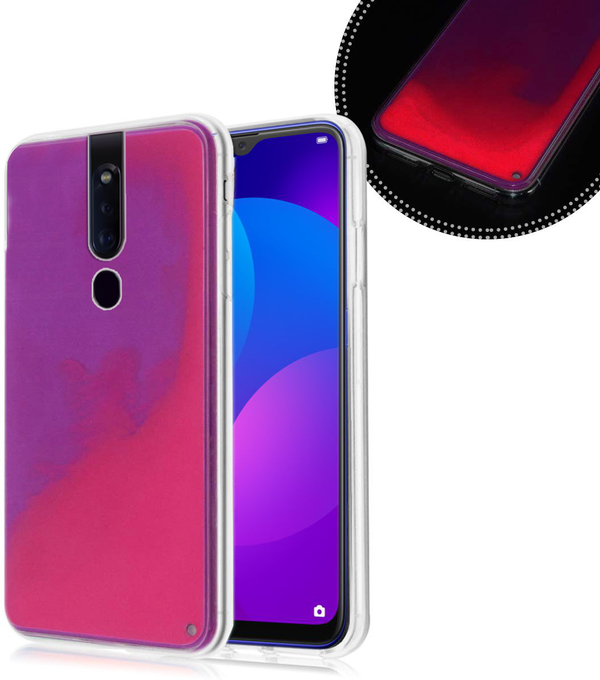 Neon Sand Liquid Glow Case for Oppo F11 / F11 Pro