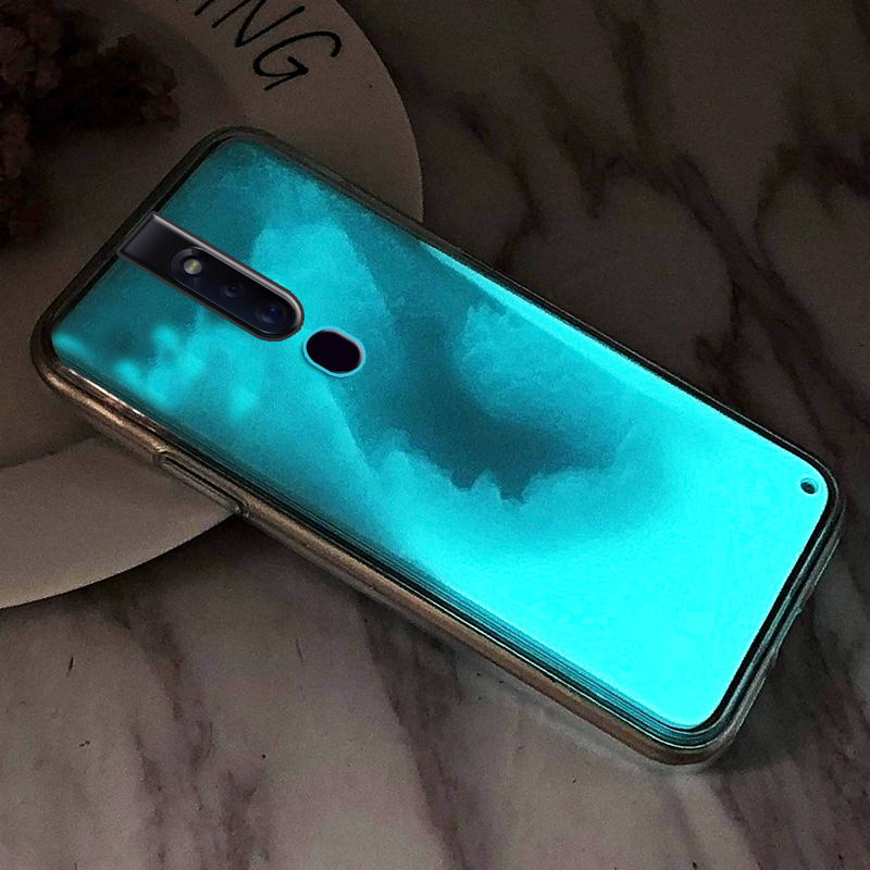 Neon Sand Liquid Glow Case for Oppo F11 / F11 Pro