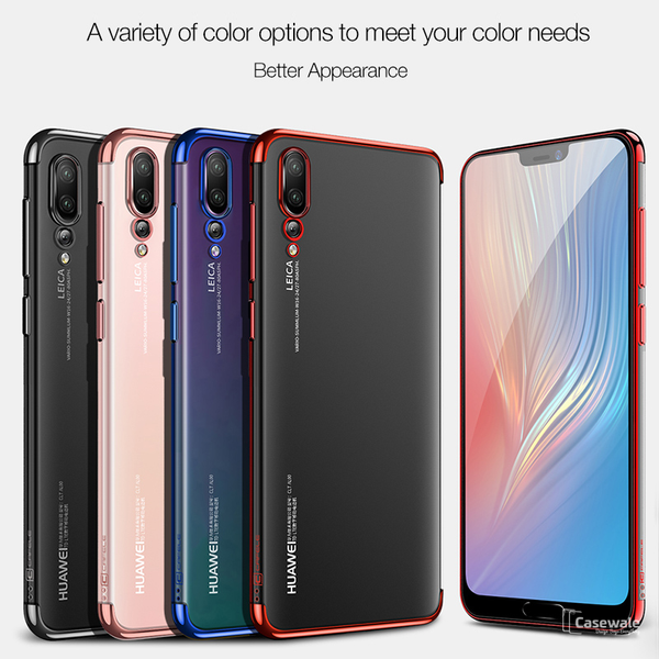 Luxury High-end Transparent Phone Case for Huawei P20 Pro