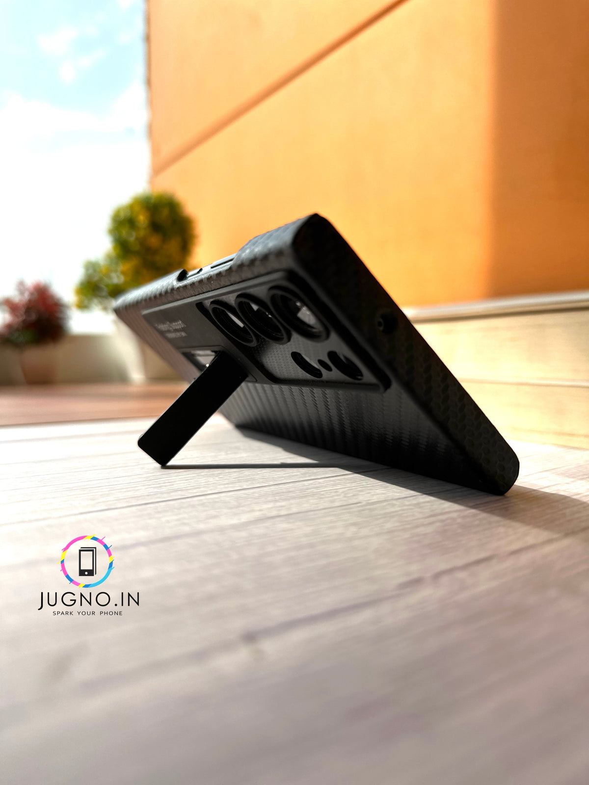 Galaxy S23 Ultra Luxury Carbon Fiber Kickstand Case