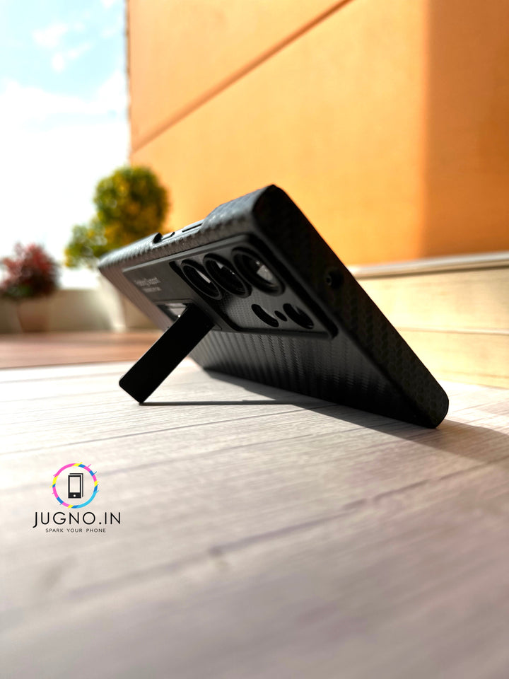 Galaxy S23 Ultra Luxury Carbon Fiber Kickstand Case