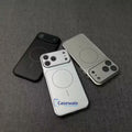 Luxury AG Nano Frosted Magsafe Lens Protection Case for iPhone 17 Series