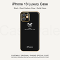 iPhone 13 Series Radium Glow Light Illuminated Goat Logo 3D Case