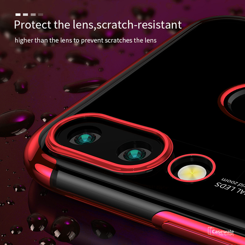 Luxury High-end Fashion Transparent Case for Huawei P20 Lite
