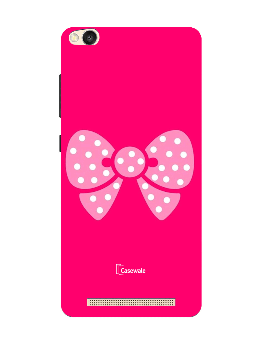 Pink Ribbon Printed Cover for Redmi 4A