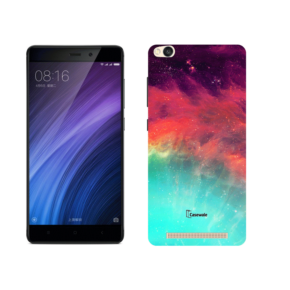 Multi Shades Galaxy Printed Cover for Redmi 4A