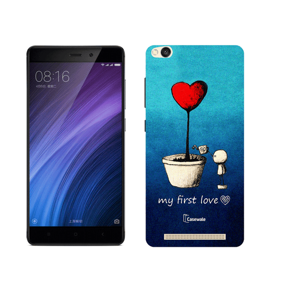 My First Love Printed Cover for Redmi 4A