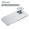 iPhone 14 Series Metal Lock Bumper Case with Lens Ring Protection