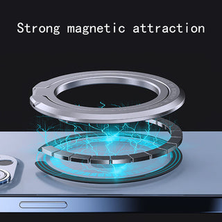 Magnetic Phone Ring Holder Grip Kickstand