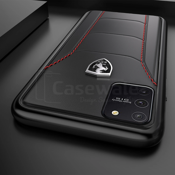 Ferrari ® Genuine Leather Crafted Limited Edition Case for Galaxy S10 Series