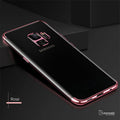 Galaxy S9/S9 Plus High-end Fashion Transparent Plated Phone Case