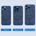 iPhone 13 Series Luxury Shockproof TPU Foldable Stand Back Case