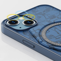 iPhone 13 Series Luxury Shockproof TPU Foldable Stand Back Case