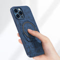 iPhone 13 Series Luxury Shockproof TPU Foldable Stand Back Case