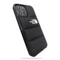 iPhone 14 Series New Luxury Soft Down Jacket Pattern Case