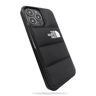 iPhone 14 Series New Luxury Soft Down Jacket Pattern Case