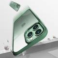 iPhone Series Soft Transparent Metal Camera Protection Case