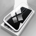 LUPHIE 2nd Generation Dual Color Magnetic Glass Case for OnePlus 7 Pro