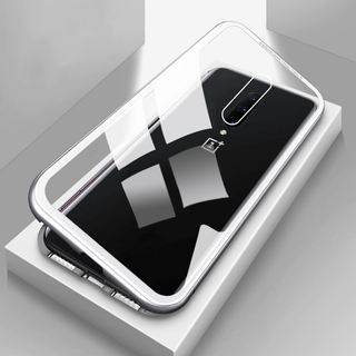 LUPHIE 2nd Generation Dual Color Magnetic Glass Case for OnePlus 7 Pro
