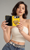 Yellow Faux Leather Case Only