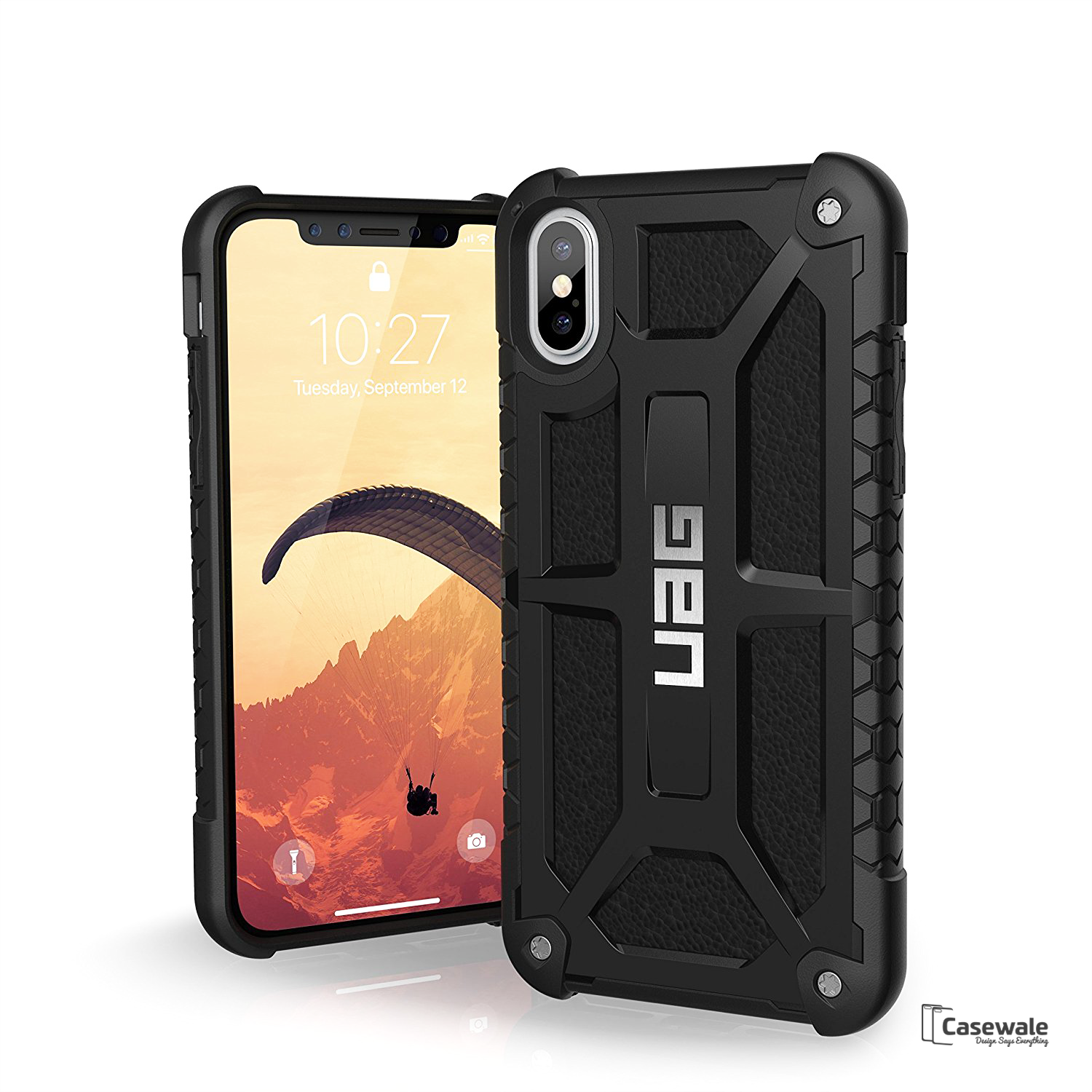 UAG iPhone X Monarch Feather-Light Rugged Military Drop Tested iPhone –  Casewale